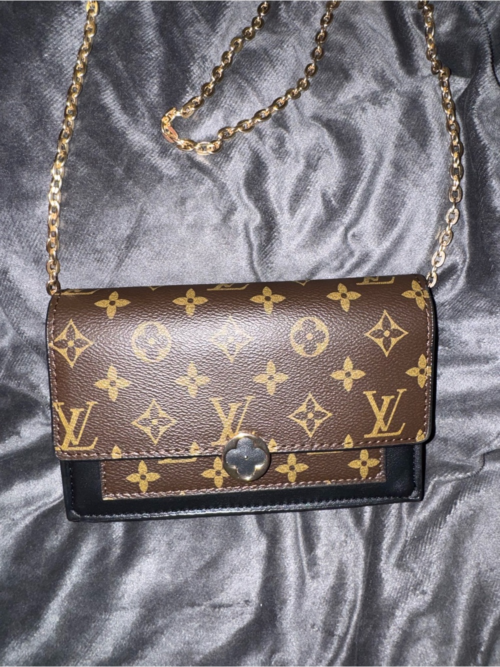 Louis Vuitton Brown Monogram Crossbody Bag